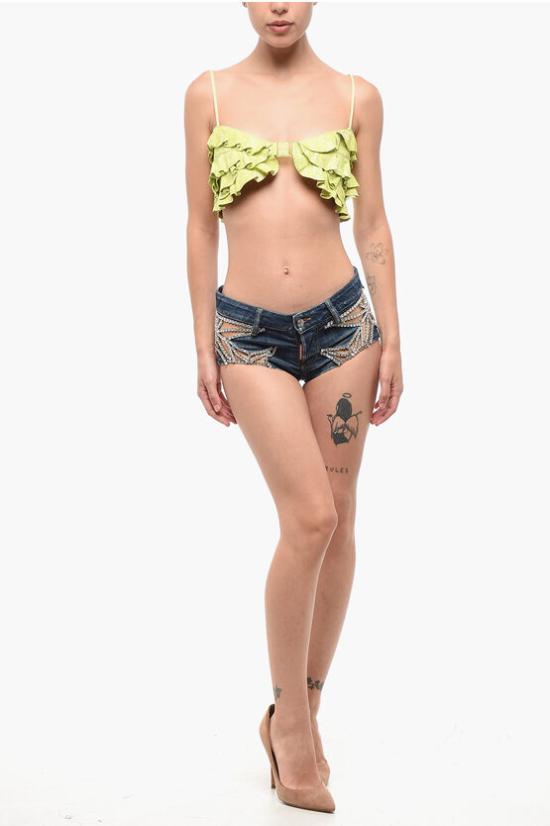  디스퀘어드2 숏팬츠 S72MU0501 S30342 470 Blue - DSQUARED2