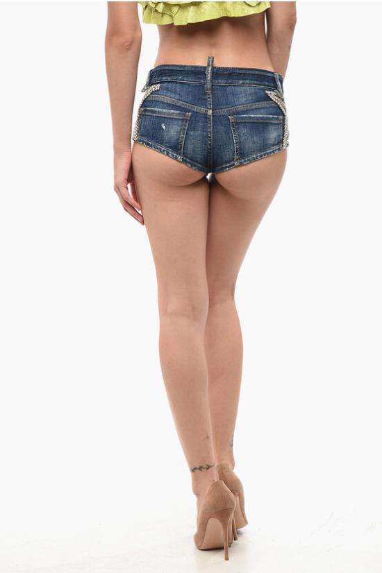  디스퀘어드2 숏팬츠 S72MU0501 S30342 470 Blue - DSQUARED2