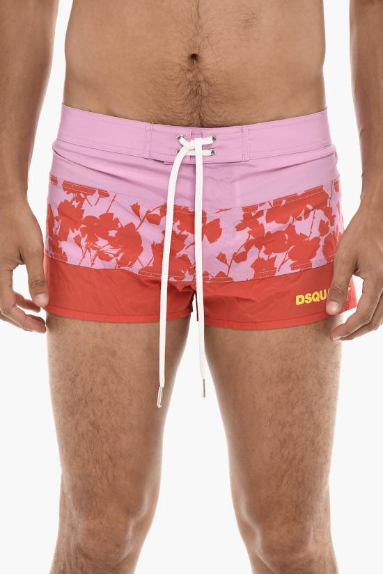  디스퀘어드2 스윔팬츠 D7B665020 ISA01 626 Rosa Rosso