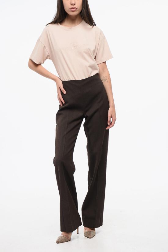  필리파 케이 스트레이트 팬츠 30667 0090 Brown - FILIPPA K