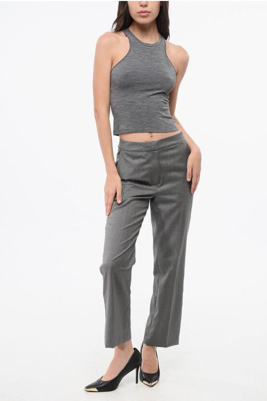  안다마네 민소매 티셔츠 T160735B TJV048 A0001 Gray - ANDAMANE