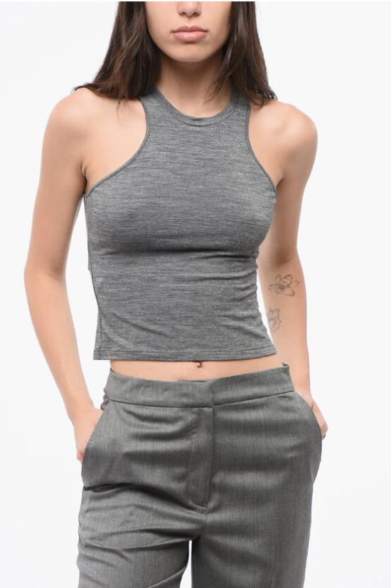  안다마네 민소매 티셔츠 T160735B TJV048 A0001 Gray