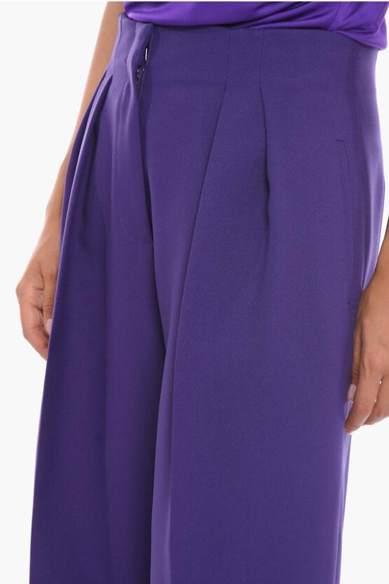  슈퍼 블론드 스트레이트 팬츠 TROUSERS FVIOLA Violet - SUPER BLOND