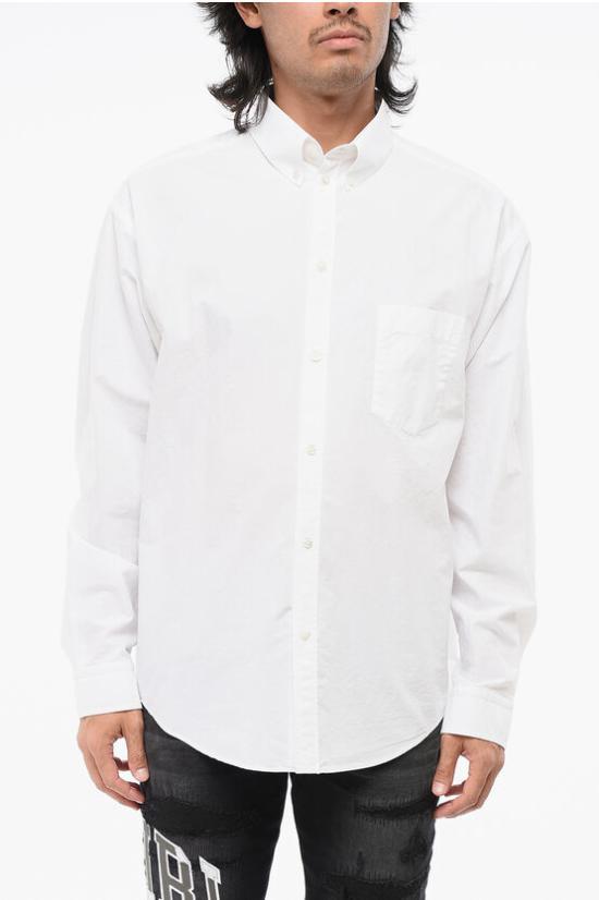  발렌시아가 긴팔 셔츠 794583TNM609000 White