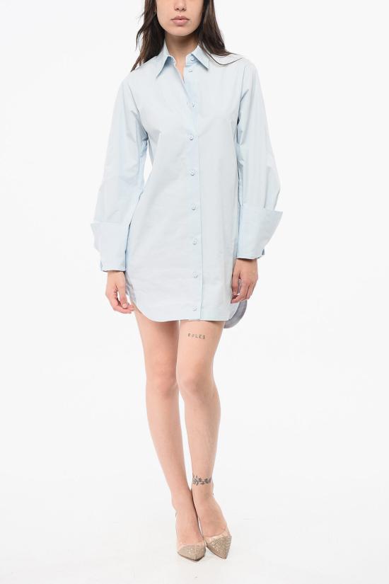  디 아티코 숏 원피스 247WCA318C052 135 Blue