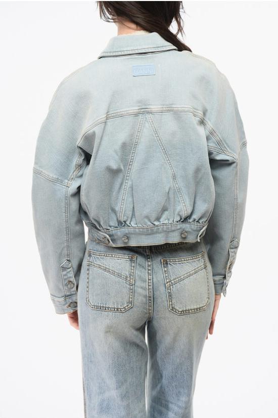  가니 데님 자켓 J1472 091 Blue - GANNI