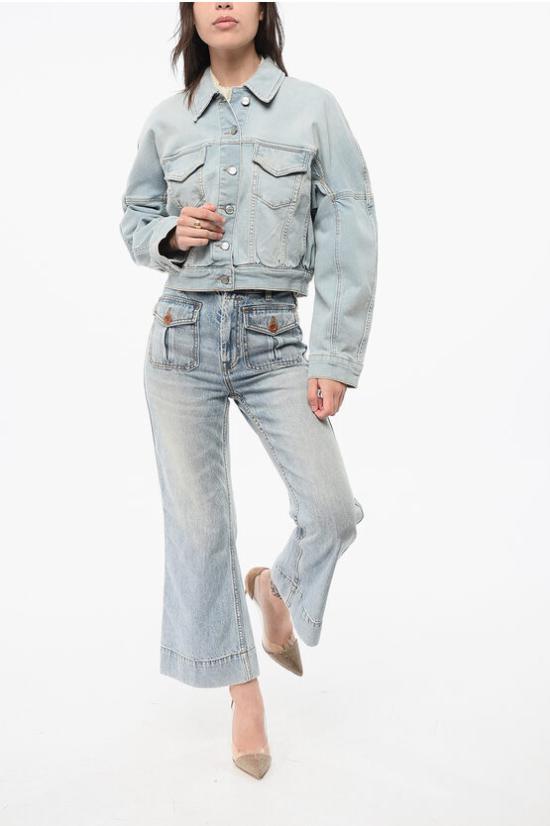  가니 데님 자켓 J1472 091 Blue - GANNI