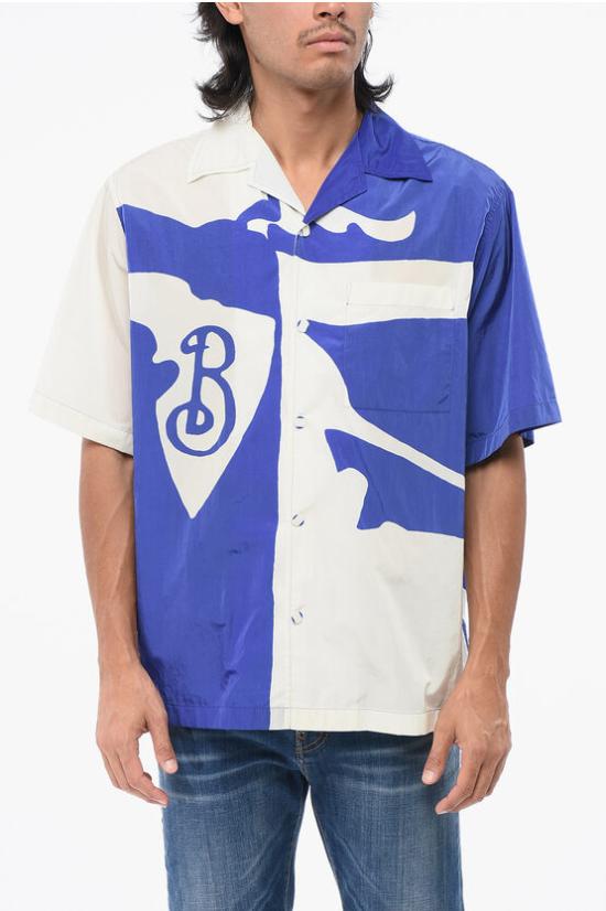  버버리 반팔 셔츠 8090011 B7647 Blue