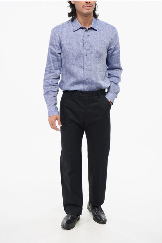  알렉산더 맥퀸 치노 팬츠 794744 QSAA7 4100 Blue - ALEXANDER MCQUEEN