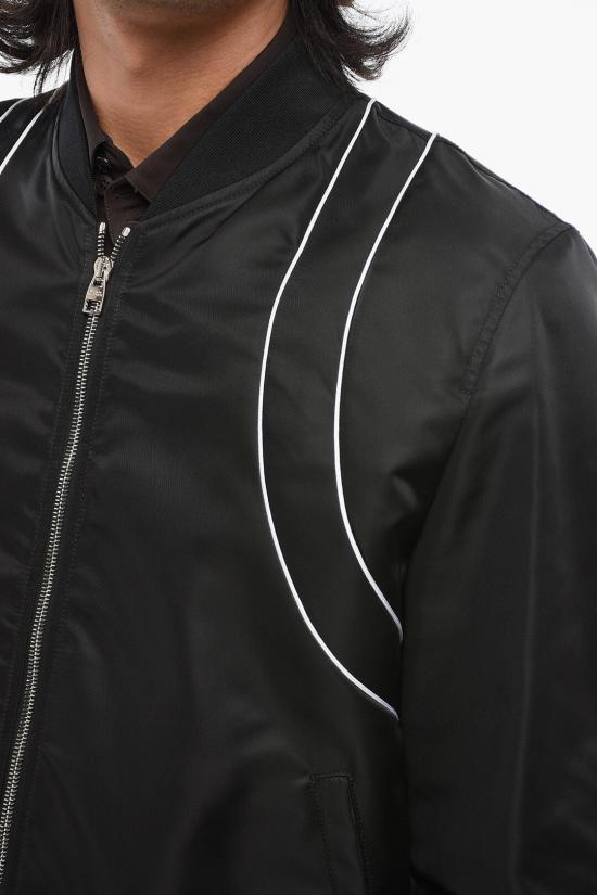  알렉산더 맥퀸 봄버 자켓 794249QRAAK1000 Black - ALEXANDER MCQUEEN