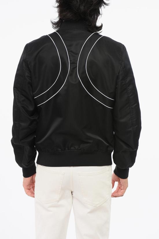 알렉산더 맥퀸 봄버 자켓 794249QRAAK1000 Black - ALEXANDER MCQUEEN