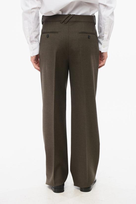  버버리 스트레이트 팬츠 8098139 C1620 Brown - BURBERRY