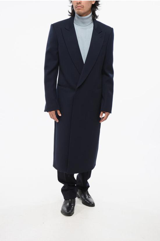  알렉산더 맥퀸 코트 749763QVU894260 Blue - ALEXANDER MCQUEEN