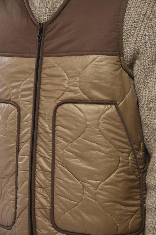  울리치 베스트 CMWOOUT339MRTD0086 TAU Green - WOOLRICH