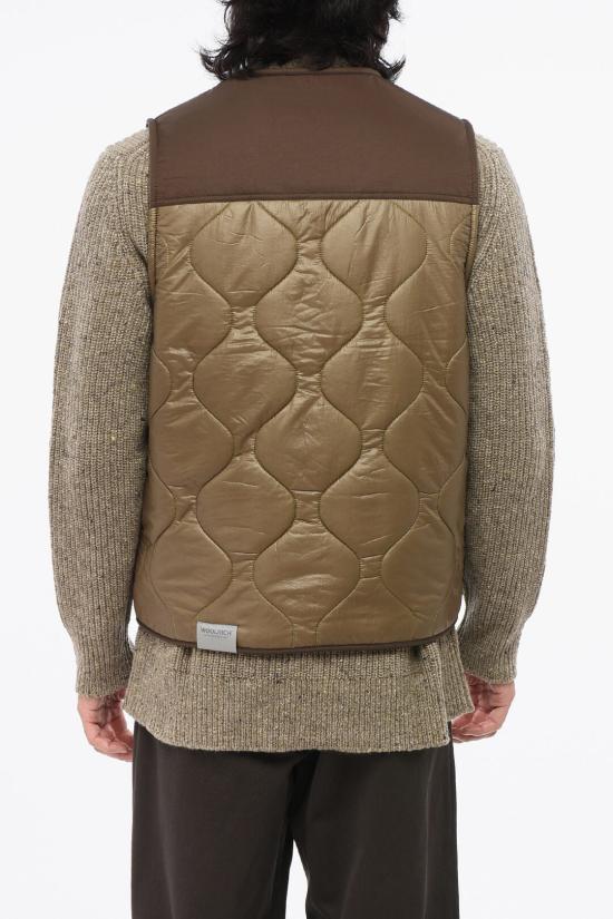  울리치 베스트 CMWOOUT339MRTD0086 TAU Green - WOOLRICH