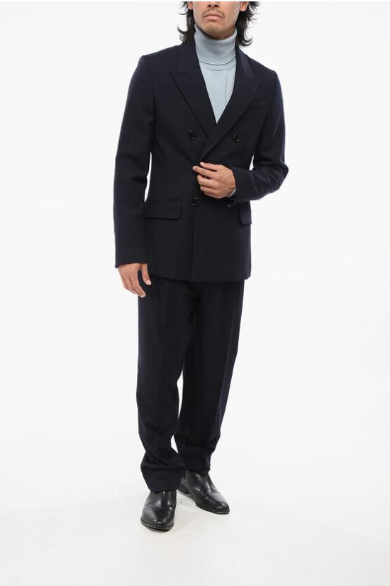  아미 수트 자켓 HBV217 WV0026 4011 Blue - AMI