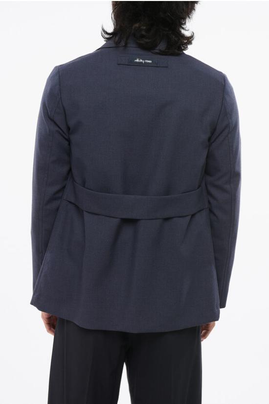  펜디 수트 자켓 FJ0797AR8S F04V6 Blue - FENDI