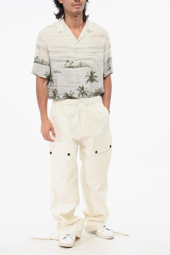  살바토레 페라가모 카고 팬츠 773182 004 Beige - SALVATORE FERRAGAMO