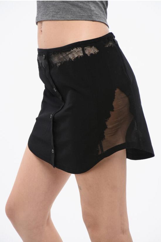  디젤 숏 스커트 A17071 0SHAY 9XX Black - DIESEL