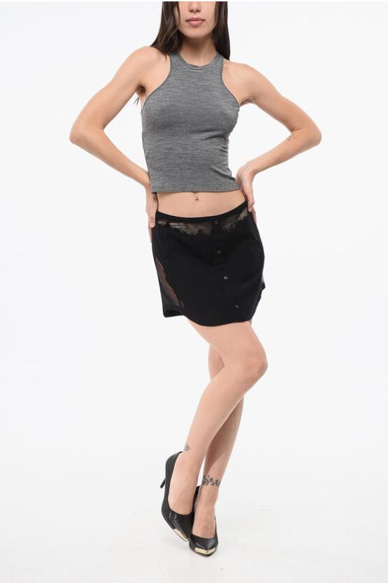  디젤 숏 스커트 A17071 0SHAY 9XX Black - DIESEL