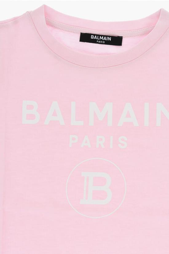  [키즈] 발망 티셔츠 X6M8701MX030 506BC Pink - BALMAIN