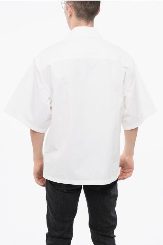  오프화이트 반팔 셔츠 OMGG007S23FAB004 0110 White - OFF WHITE