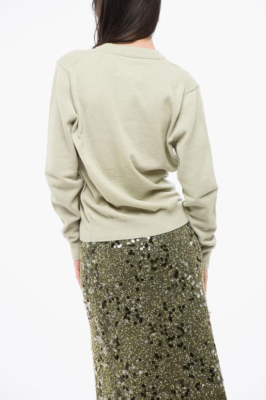  마르지엘라 스웨터 SI0HA0001 S17809 709 Green - MAISON MARGIELA
