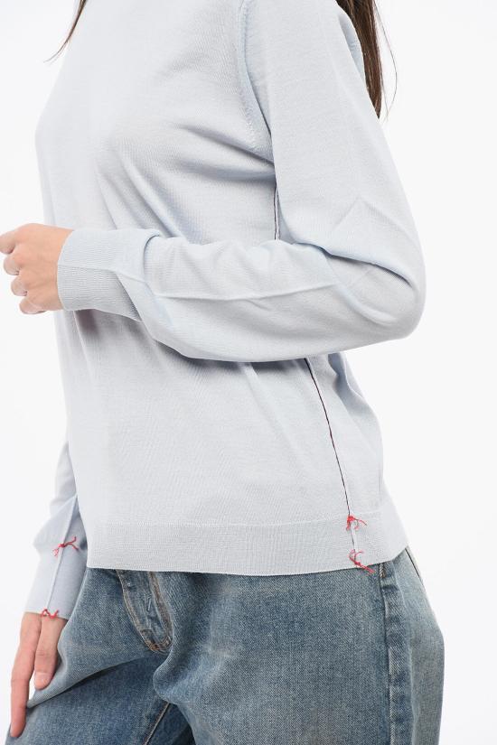  마르지엘라 터틀넥 SI0HA0006 S17814 488F Light blue - MAISON MARGIELA