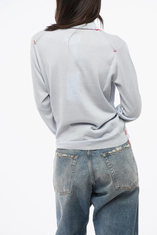  마르지엘라 터틀넥 SI0HA0006 S17814 488F Light blue - MAISON MARGIELA