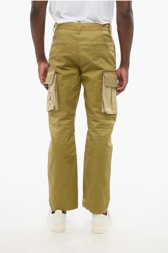  디스퀘어드2 카고 팬츠 S74KB0793 S39021 808 TASCHE BEIGE Green - DSQUARED2