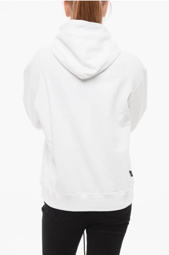  디스퀘어드2 후드 티셔츠 S73GU0099 S25590 WHITE White - DSQUARED2