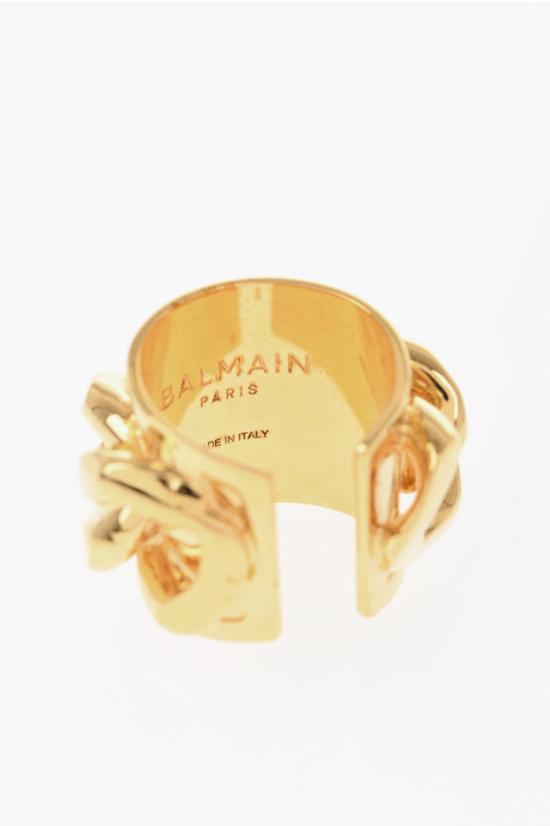  발망 반지 XN0XR098MLTN1KA Gold - BALMAIN