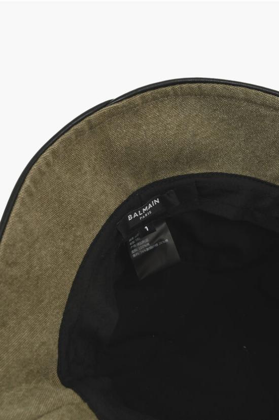  발망 버킷햇 XH1XB001BB36UBK Green - BALMAIN