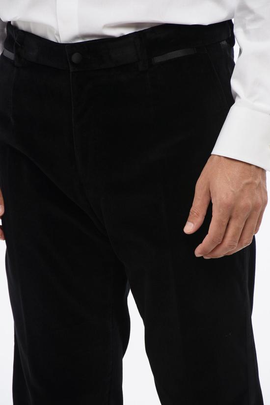  돌체앤가바나 스트레이트 팬츠 GP0F3T FUVG7 N0000 Black - DOLCE & GABBANA