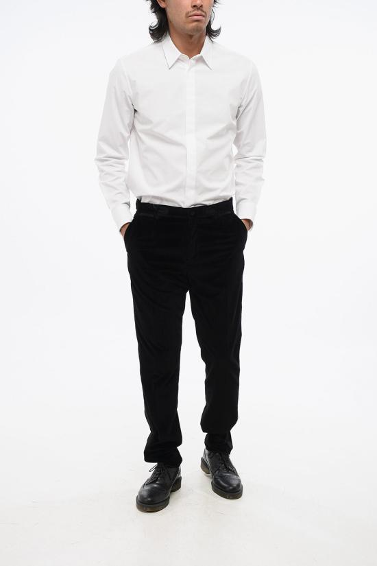  돌체앤가바나 스트레이트 팬츠 GP0F3T FUVG7 N0000 Black - DOLCE & GABBANA