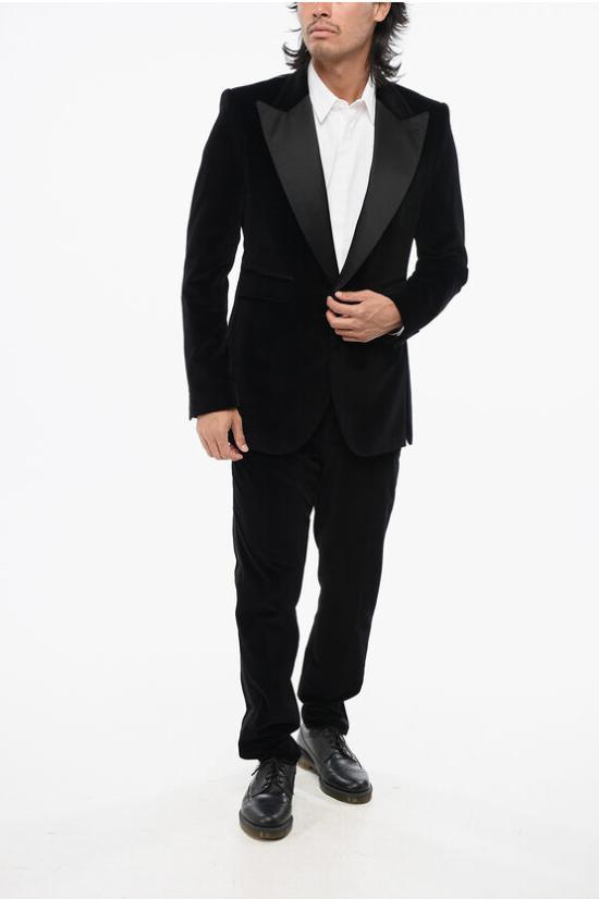 돌체앤가바나 수트 자켓 G2UD5T FUVG7 N0000 Black - DOLCE & GABBANA