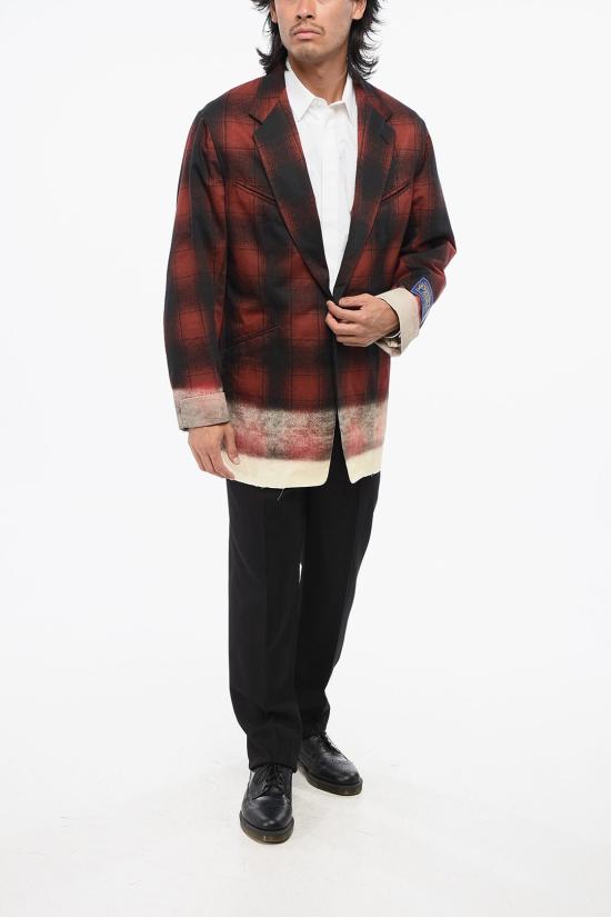  마르지엘라 수트 자켓 S50BN0515 M35005 001S Nero Rosso - MAISON MARGIELA