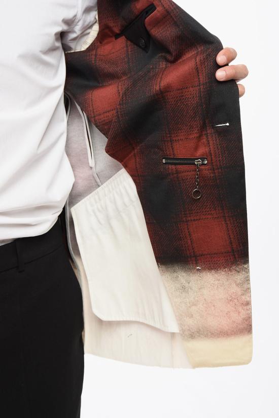  마르지엘라 수트 자켓 S50BN0515 M35005 001S Nero Rosso - MAISON MARGIELA