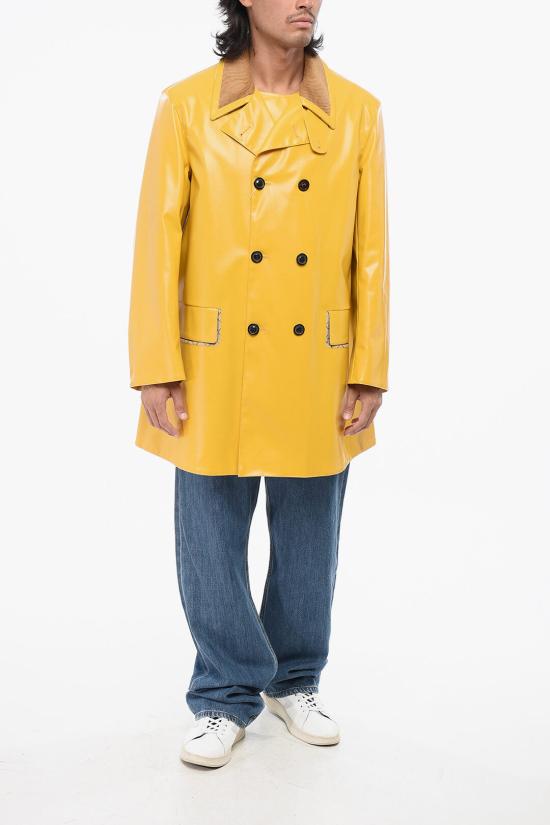  마르지엘라 코트 S50AM0516 S53549 174 Yellow - MAISON MARGIELA