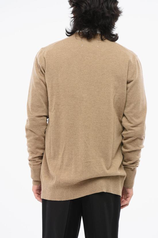  마르지엘라 가디건 S50HA1059 S17993 124M Brown - MAISON MARGIELA