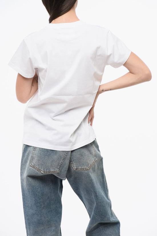  마르지엘라 반팔 티셔츠 S51GC0516 S22816 100 Black White - MAISON MARGIELA