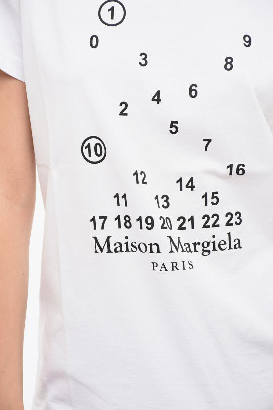  마르지엘라 반팔 티셔츠 S51GC0516 S22816 100 Black White - MAISON MARGIELA