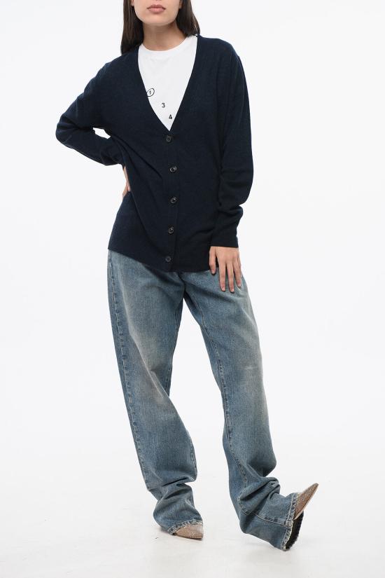  마르지엘라 가디건 S51HA1205 S18142 505 Blue - MAISON MARGIELA