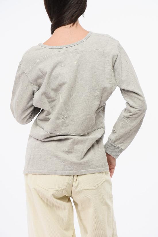  마르지엘라 긴팔 티셔츠 S51GU0131 S25585 856M Gray - MAISON MARGIELA