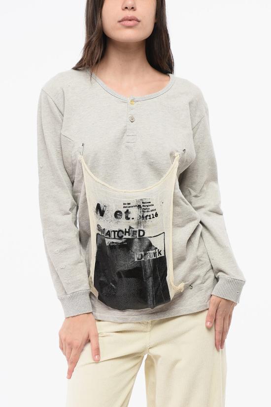  마르지엘라 긴팔 티셔츠 S51GU0131 S25585 856M Gray