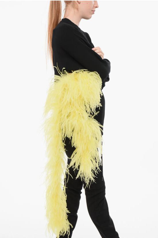  디 아티코 스웨터 231WCK70KV001F 166 Black - THE ATTICO