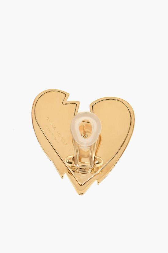  아미나 무아디 이어링 HEARTBREAKER EARRING GOLD BASE GOLD Gold - AMINA MUADDI