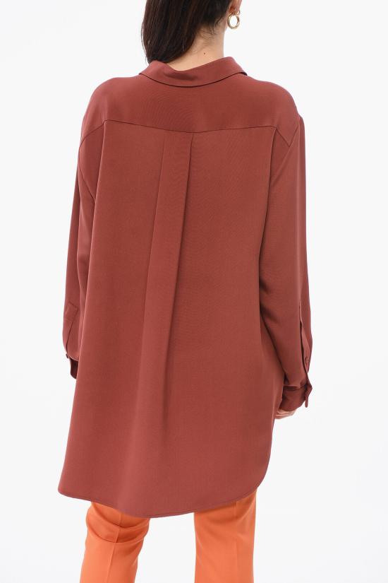  슈퍼 블론드 셔츠 SHIRTTRSILKTEX28 Red - SUPER BLOND