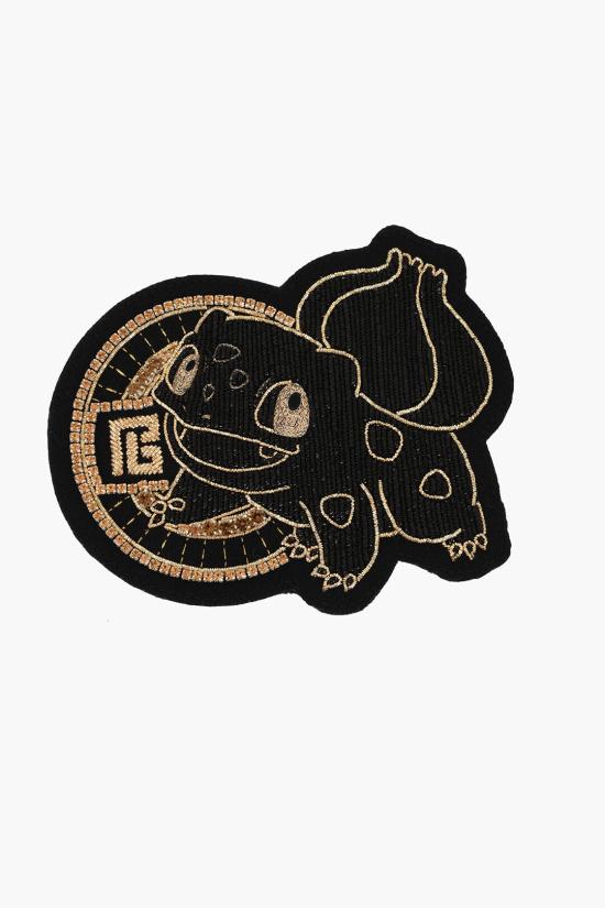  발망 브로치 YH3XL007PB50EAD Nero Oro