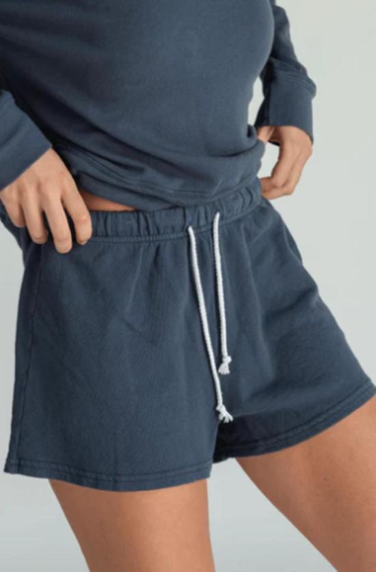  퍼펙트 화이트 티 숏팬츠 퍼펙트화이트티 레이라 프렌치 테리 스웨트 숏 나이트 - PERFECT WHITE TEE